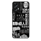 anime pattern Motorola Moto G Play 2024 Case OV10899