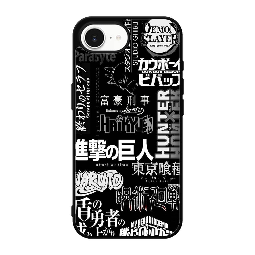 anime pattern iPhone 17e Case QC10899