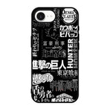 anime pattern iPhone 17e Case QC10899