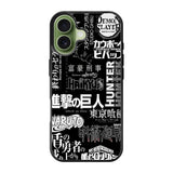 anime pattern iPhone 17 Case QC10899