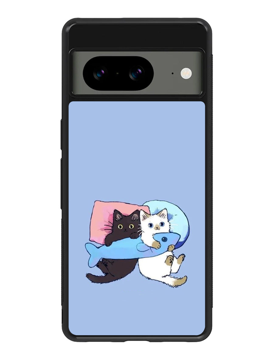 Twin cats Google Pixel 8 Case QC10462