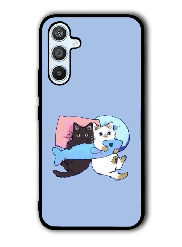Twin cats Samsung Galaxy A14 5G Case QC10462
