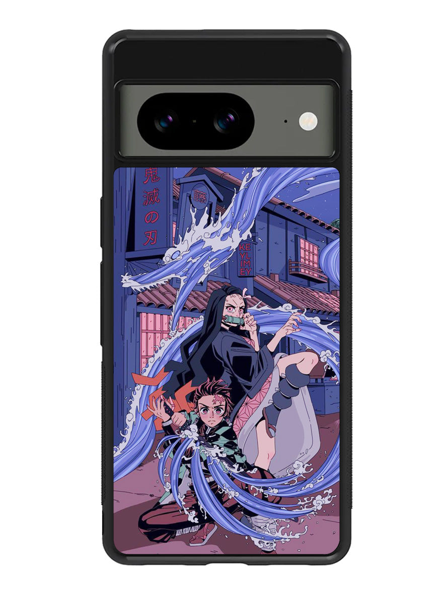 Kimetsu no Yaiba Google Pixel 8A Case QC10611