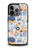 Flower blue iPhone 16 Pro Max Case OV10570