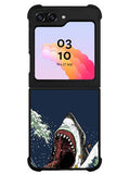 shark japanese wave Samsung Galaxy Z Flip 5 5G 2023 Case OV10421