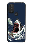 shark japanese wave Motorola Moto G Pure 2021 , Moto G Power 2022 Case OV10421