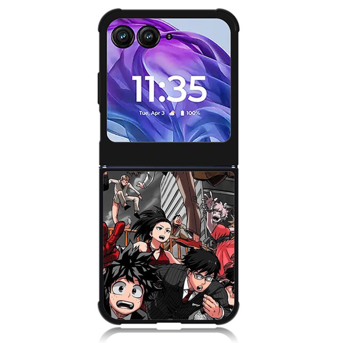 My hero academia Motorola Moto Razr Plus 2024 , Moto Razr+ 2024 Case OV10507
