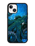 Blue octopus iPhone 14 Case QC10657