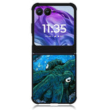 Blue octopus Motorola Moto Razr Plus 2024 , Moto Razr+ 2024 Case OV10657
