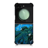 Blue octopus Samsung Galaxy Z Flip 6 5G 2024 Case OV10657
