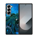Blue octopus Samsung Galaxy Z Fold 7 5G Case QC10657