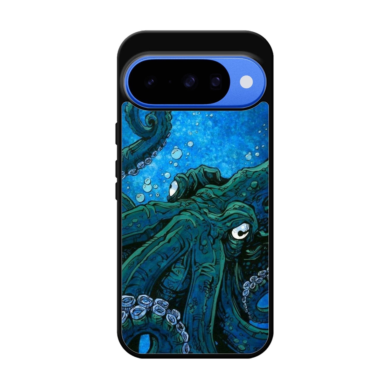 Blue octopus Google Pixel 10 Case QC10657