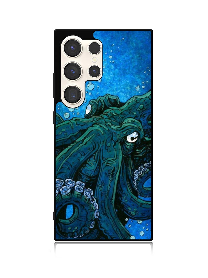 Blue octopus Samsung Galaxy S23 Ultra 5G Case QC10657