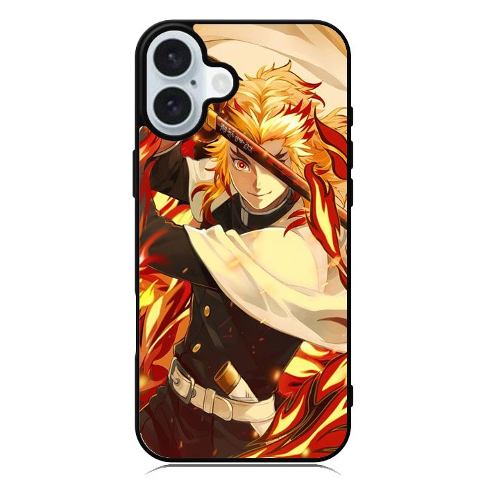 Rengoku Kyojuro iPhone 16 Plus Case QC10404