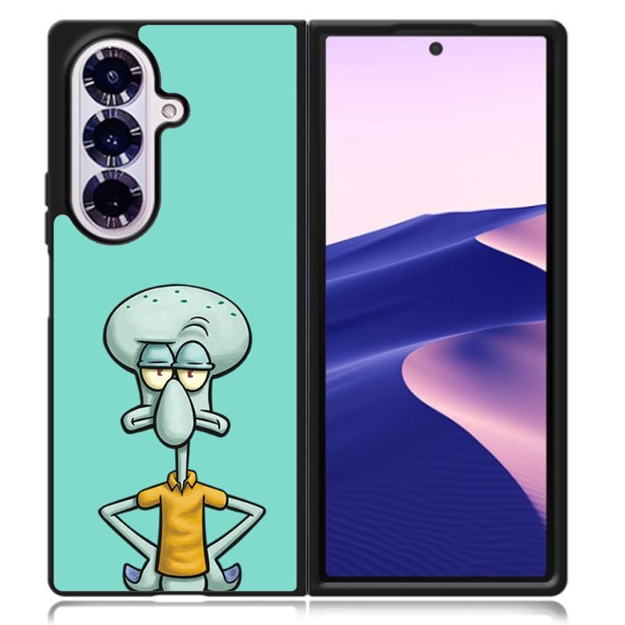 Squidward Tentacles Samsung Galaxy Z Fold 7 Case OV10439