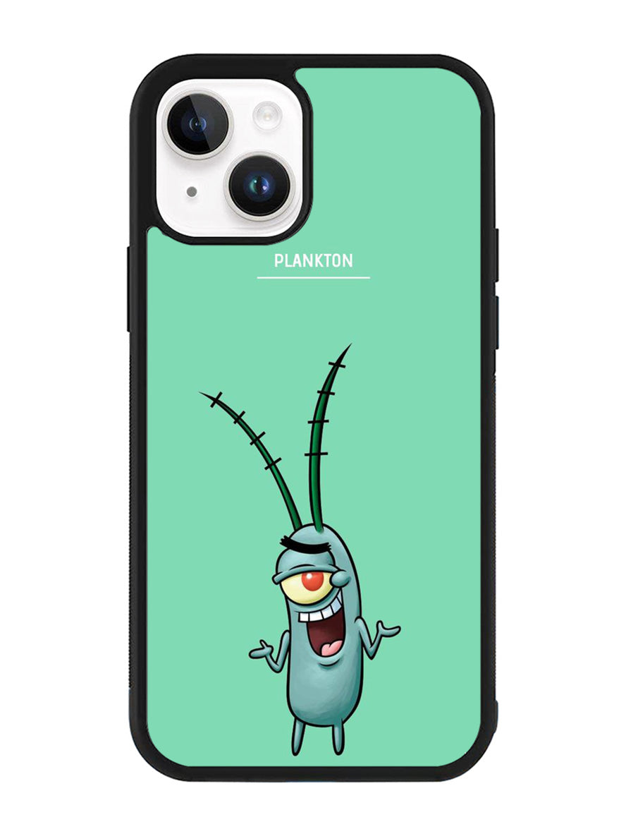 Sheldon J Plankton iPhone 14 Plus Case QC10422