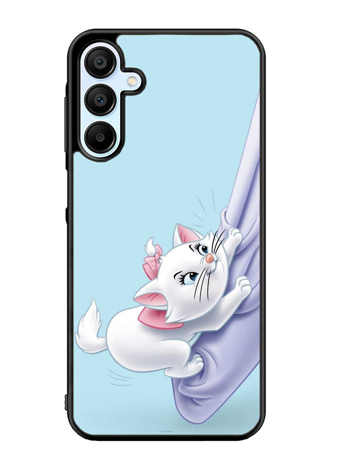 Blue Marie Cat Face Samsung Galaxy A35 5G Case OV10656