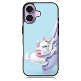 Blue Marie Cat Face iPhone 17 Case OV10656