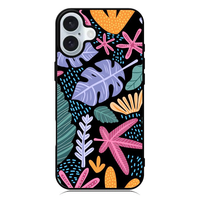 Tropical Vibes iPhone 16 Plus Case QC10460