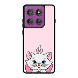 Pink Marie Cat Face Motorola Moto Edge 60 Pro Case QC10544