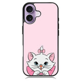 Pink Marie Cat Face iPhone 17 Case OV10544