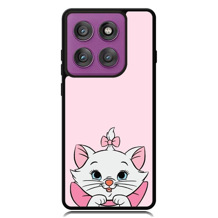 Pink Marie Cat Face Motorola Moto Edge 2025 | Moto Edge 60 Fusion | Moto Edge 60 Pro Case OV10544