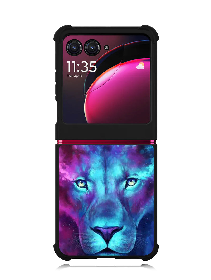 LION W Motorola Moto Razr Plus 2023 , Moto Razr+ 2023 Case