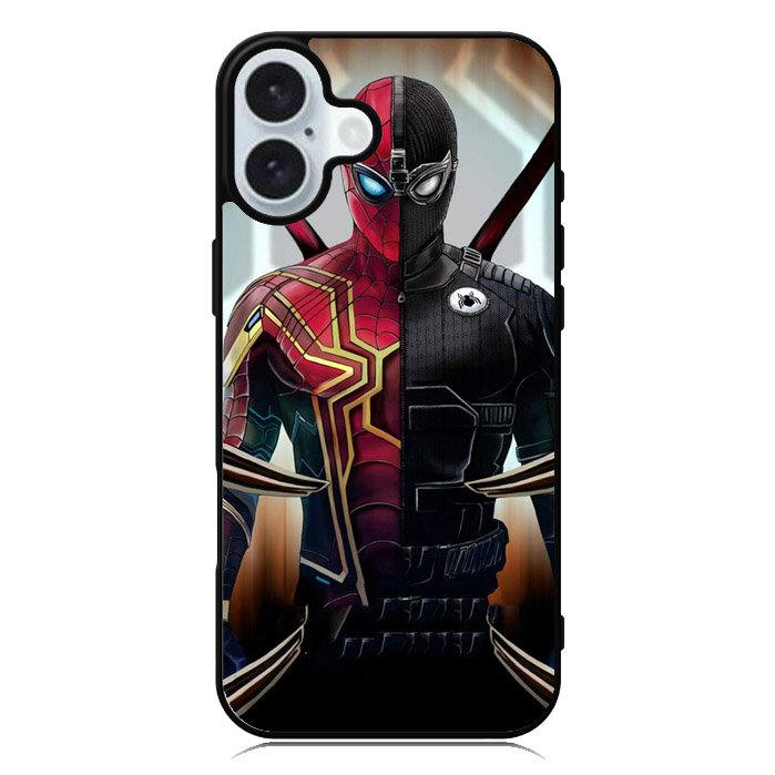 Spiderman W iPhone 16 Case QC7249