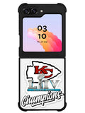 Kansas City Chiefs W Samsung Galaxy Z Flip 5 5G 2023 Case