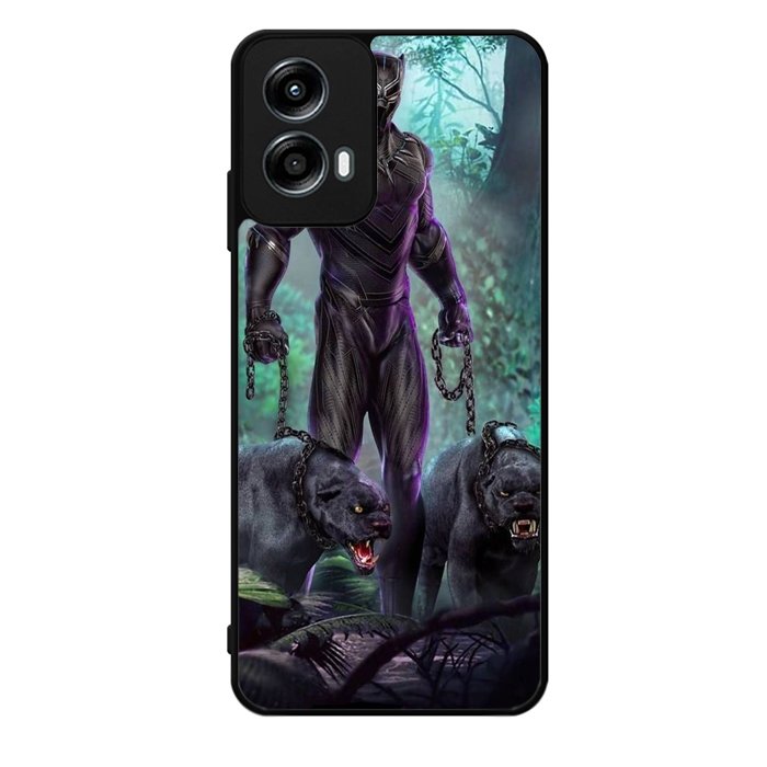 black panther W Motorola Moto G Play 2024 Case OV7237