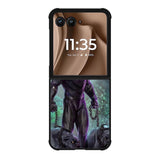 black panther W Motorola Moto RAZR Plus 2025 Case OV7237