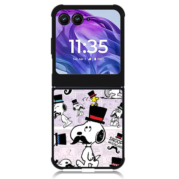 the peanuts Motorola Moto Razr Plus 2024 , Moto Razr+ 2024 Case OV2225