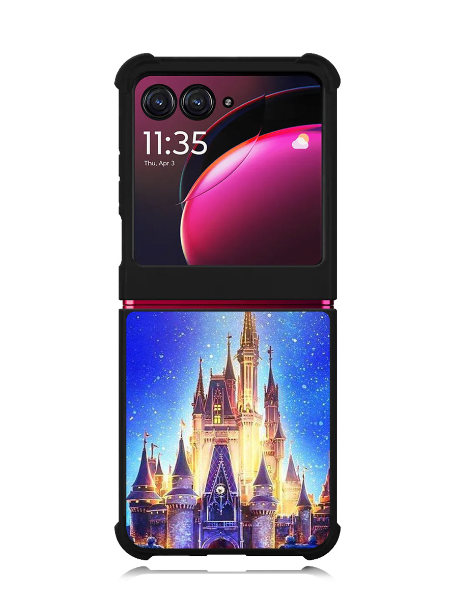 Disney Castles 1st Motorola Moto Razr Plus 2023 , Moto Razr+ 2023 Case