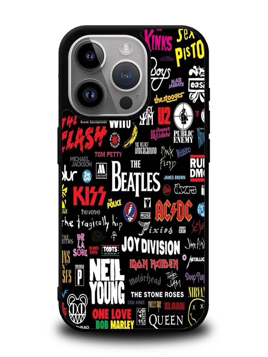 band sticker iPhone 16 Pro Max Case OV3945