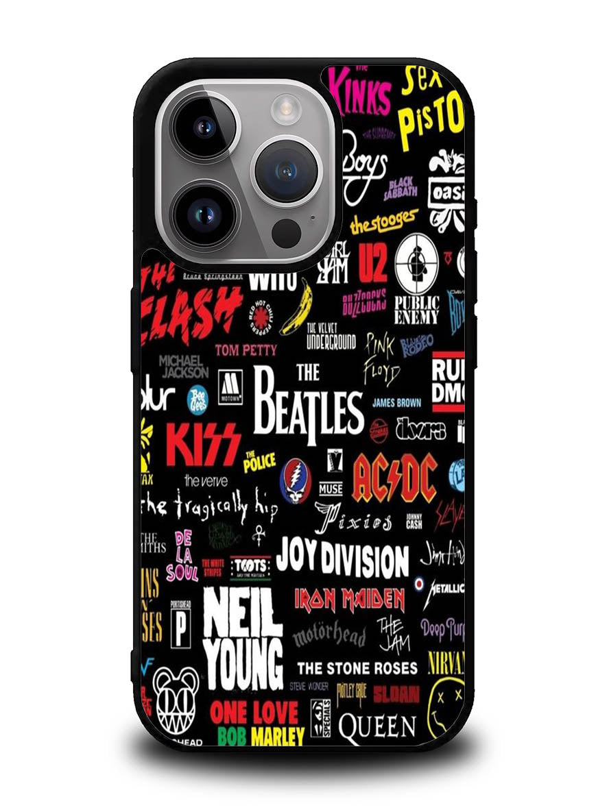 band sticker iPhone 14 Pro Max Case QC3945