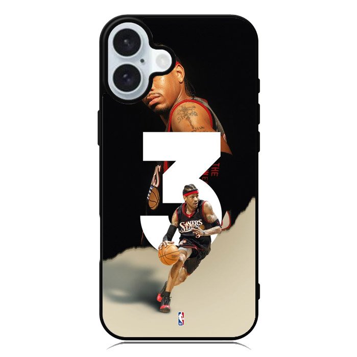 sixers W iPhone 16 Case QC7207