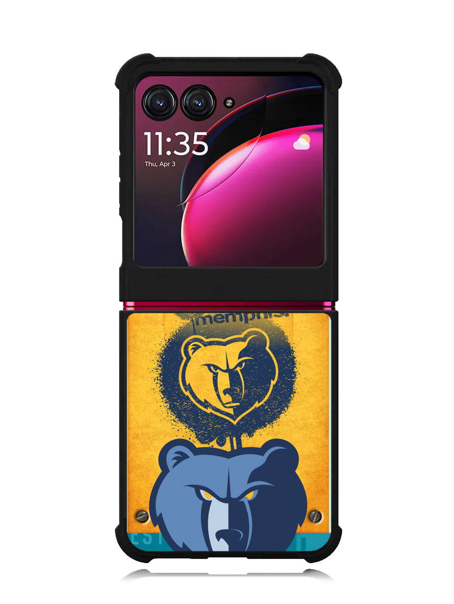 Memphis Grizzlies Motorola Moto Razr Plus 2023 , Moto Razr+ 2023 Case OV1535