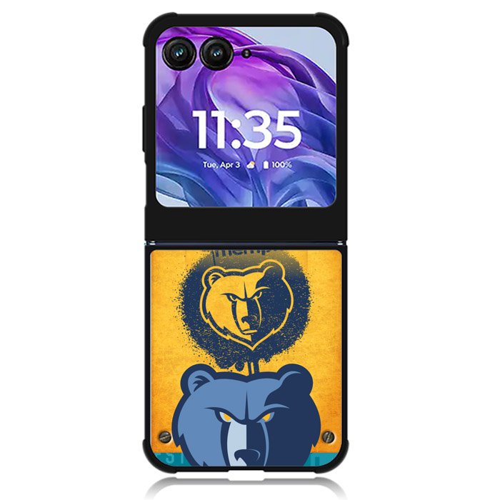 Memphis Grizzlies Motorola Moto Razr Plus 2024 , Moto Razr+ 2024 Case OV1535