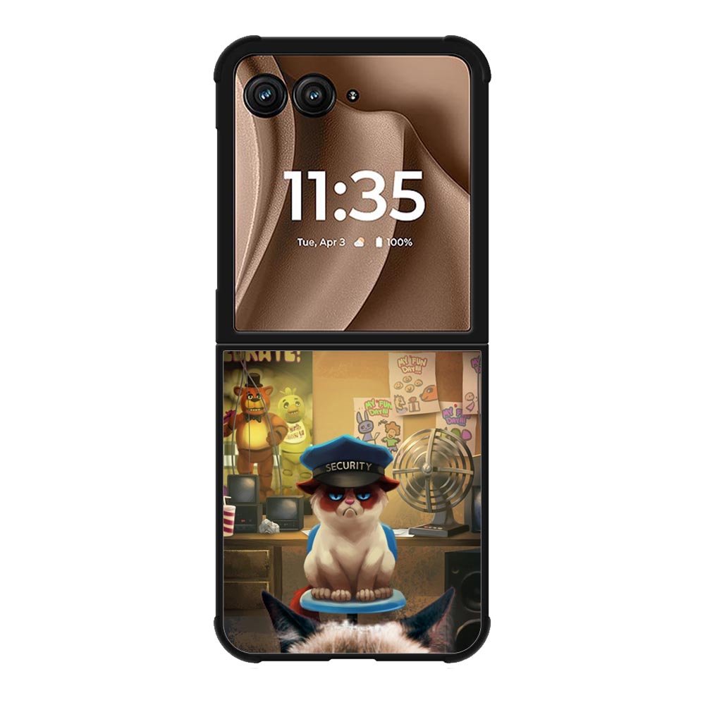 grumpy cat Five Nights at Freddy Motorola Moto RAZR Plus 2025 Case OV1551