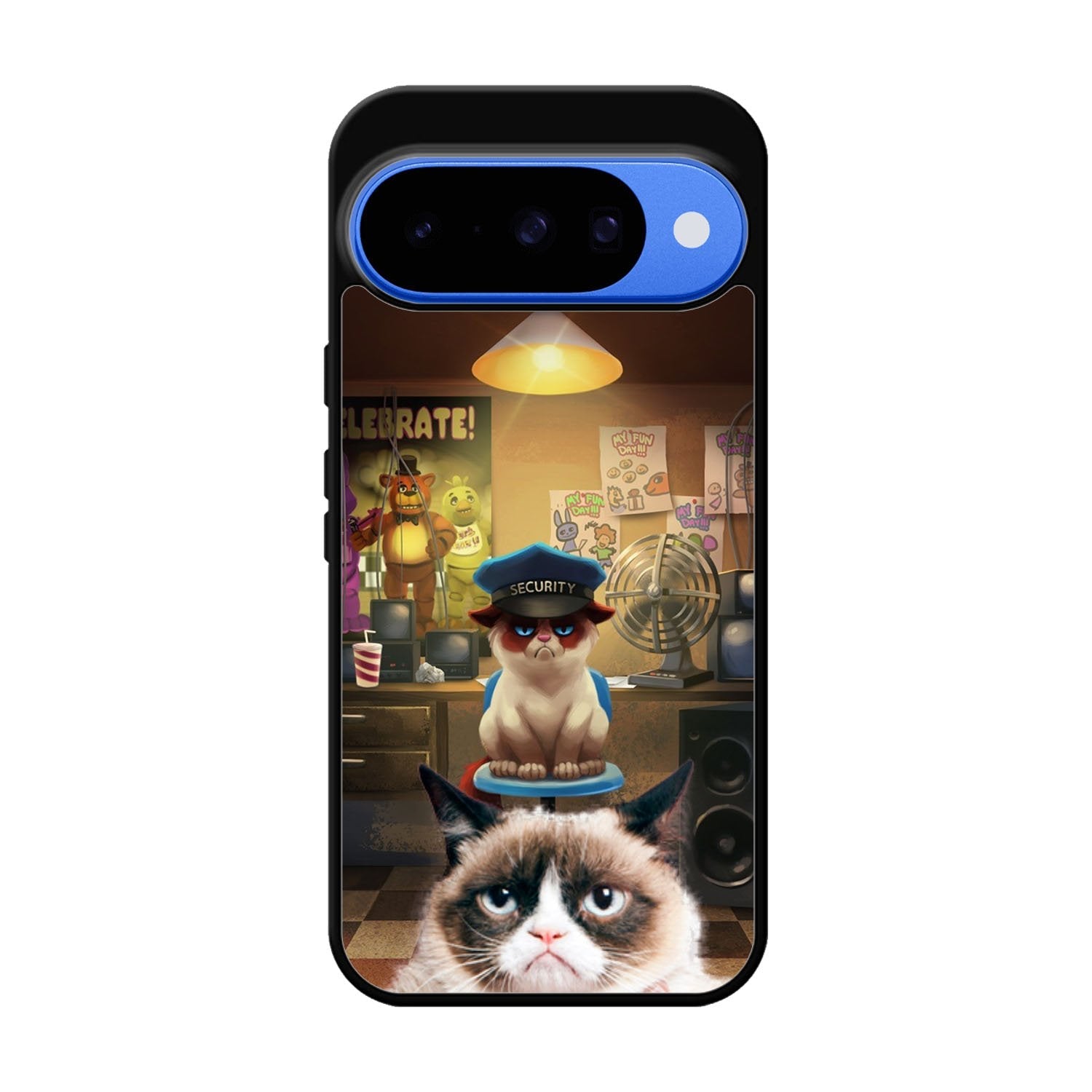 grumpy cat Five Nights at Freddy Google Pixel 10 Case OV1551