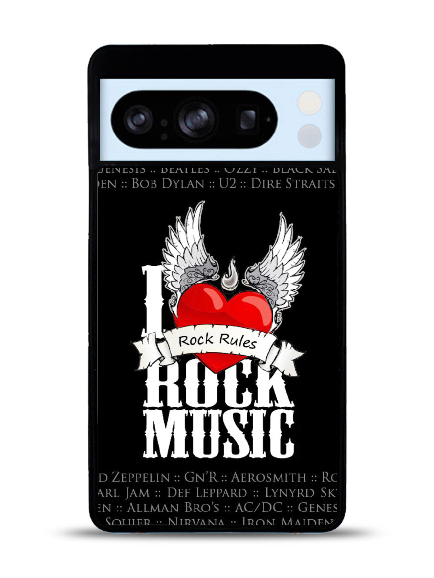 i love rock music Google Pixel 8 Pro Case QC1558