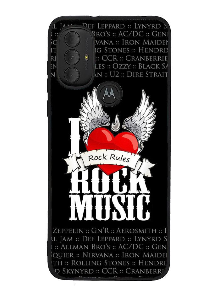 i love rock music Motorola Moto G Pure 2021 , Moto G Power 2022 Case OV1558