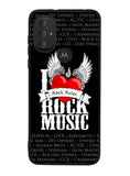 i love rock music Motorola Moto G Pure 2021 , Moto G Power 2022 Case OV1558