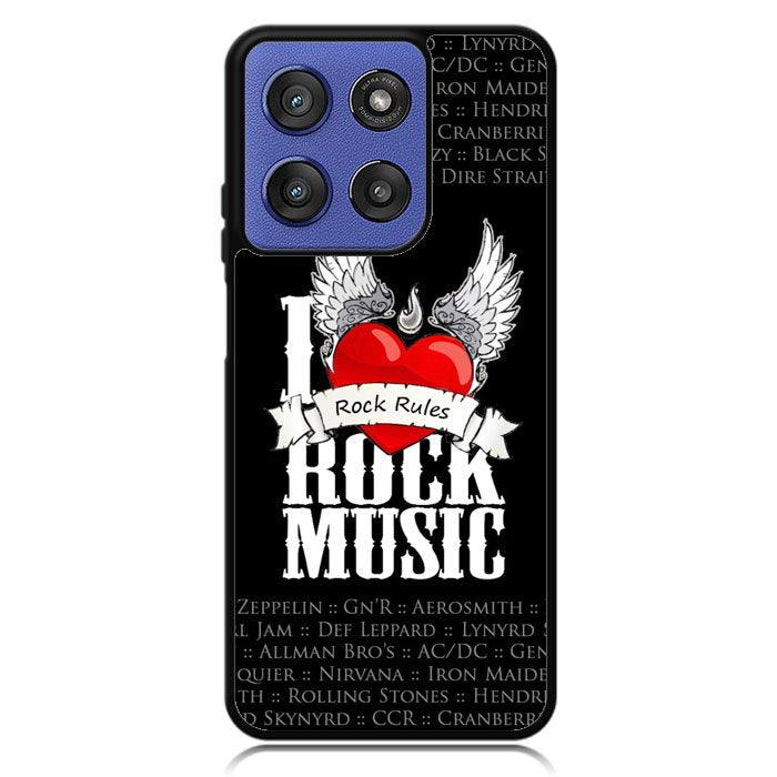 i love rock music Motorola Moto G Stylus 5G 2025 Case OV1558