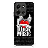 i love rock music Motorola Moto G 5G 2025 Case OV1558