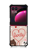 cony brown line Motorola Moto Razr Plus 2023 , Moto Razr+ 2023 Case OV1564