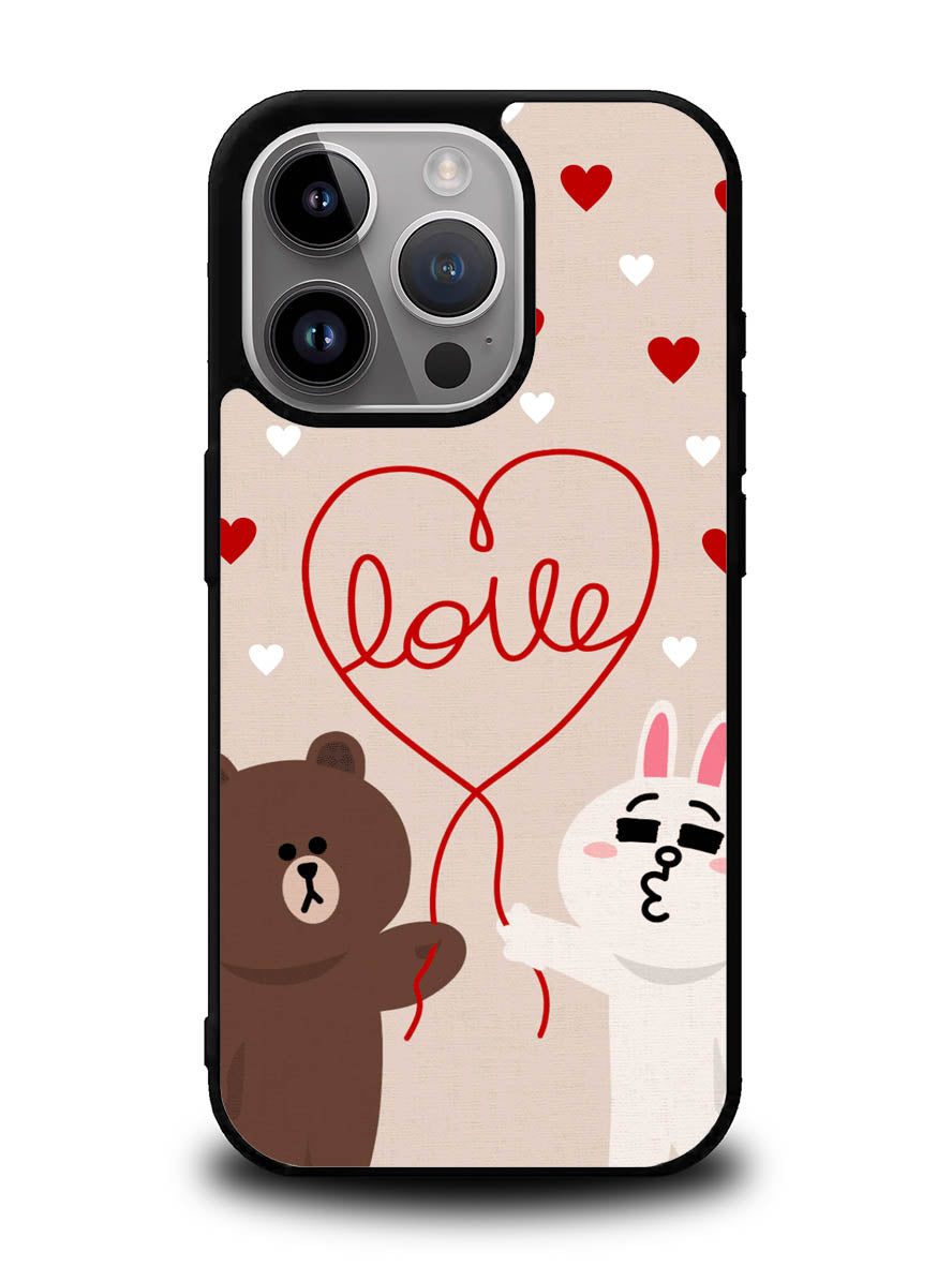 cony brown line iPhone 16 Pro Case OV1564