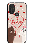cony brown line Motorola Moto G Pure 2021 , Moto G Power 2022 Case OV1564