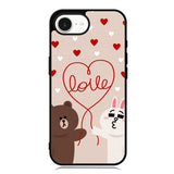 cony brown line iPhone 16e Case OV1564