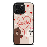 cony brown line iPhone 16 Pro Max Case OV1564